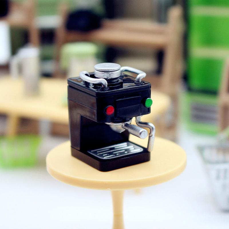 1:12 Dollhouse Miniature Grid Space Mini Juicer Kitchen Supplies Miniature Scene Model Decor Toy Doll House Accessories