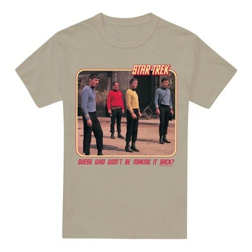 Star Trek Mens Red Shirt Blues T-Shirt