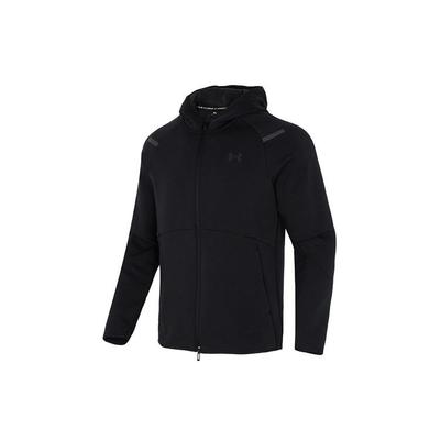 Outdoor Laufen Fitness Training Windbreaker Sportliche Freizeitjacke Herrenjacke Schwarz 1379806-001