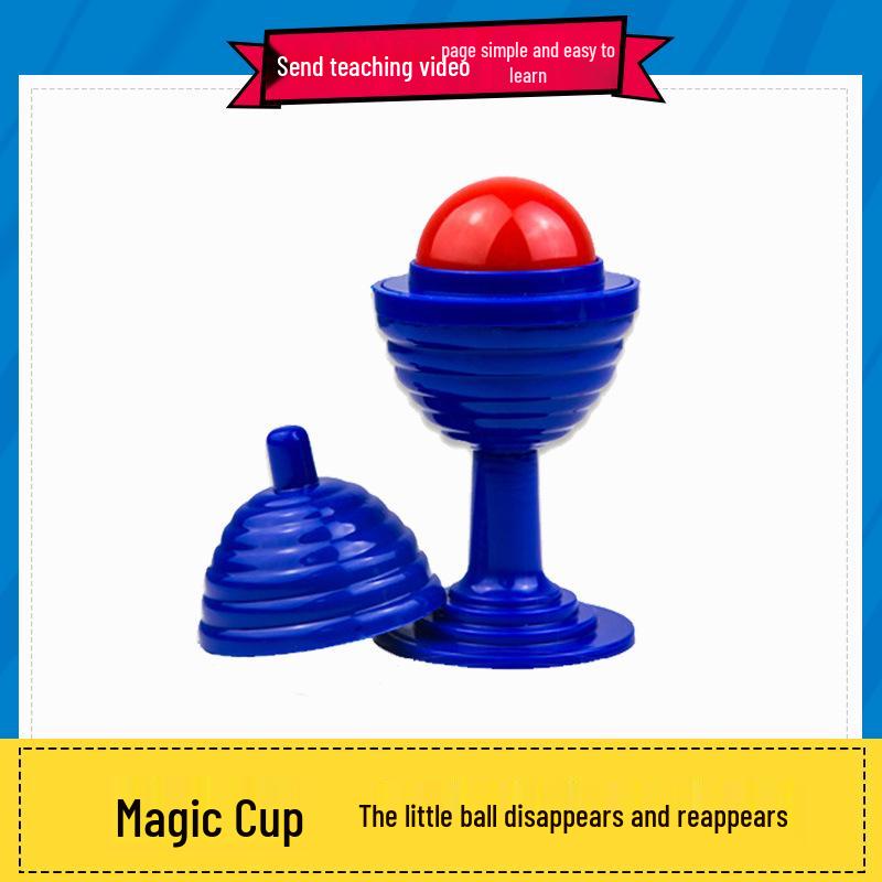 Advanced Magic Props Set: Vibration Trick, Object Restoration, Transform Empty Box, Red-to-Blue Ball.
