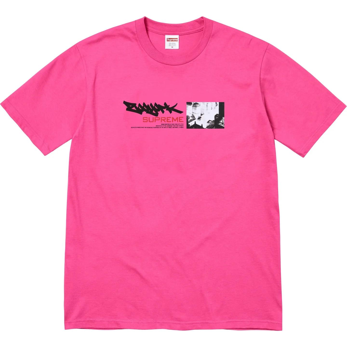 Supreme Zoo York Dynasty Tee Fuchsia M