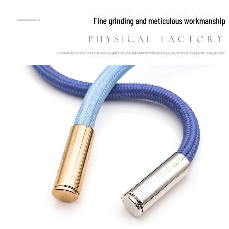 Metal Rope Buckle Accessories for Sweatshirt, Trousers, Hats, and Pendants