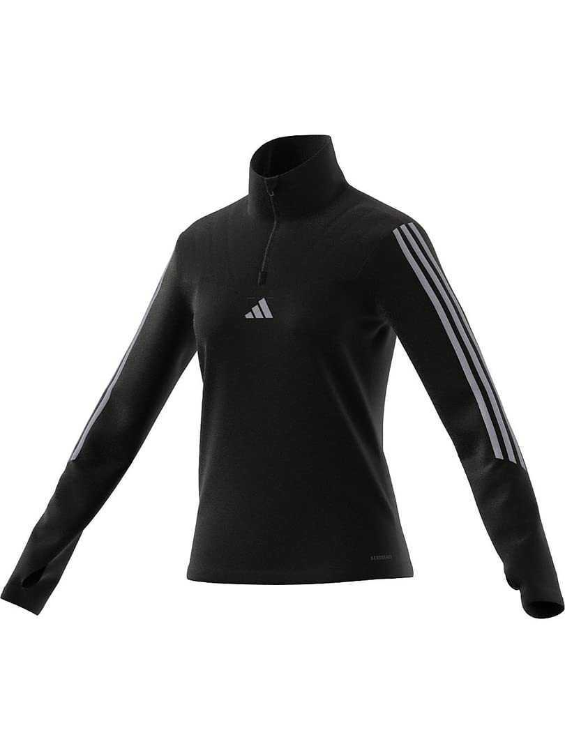 

Футболка футбольная верхняя Tiro 23 Club Winterized Top MMQ56 Silver [Adidas] мужская черная/Halo (IA5373) Дж/Л
