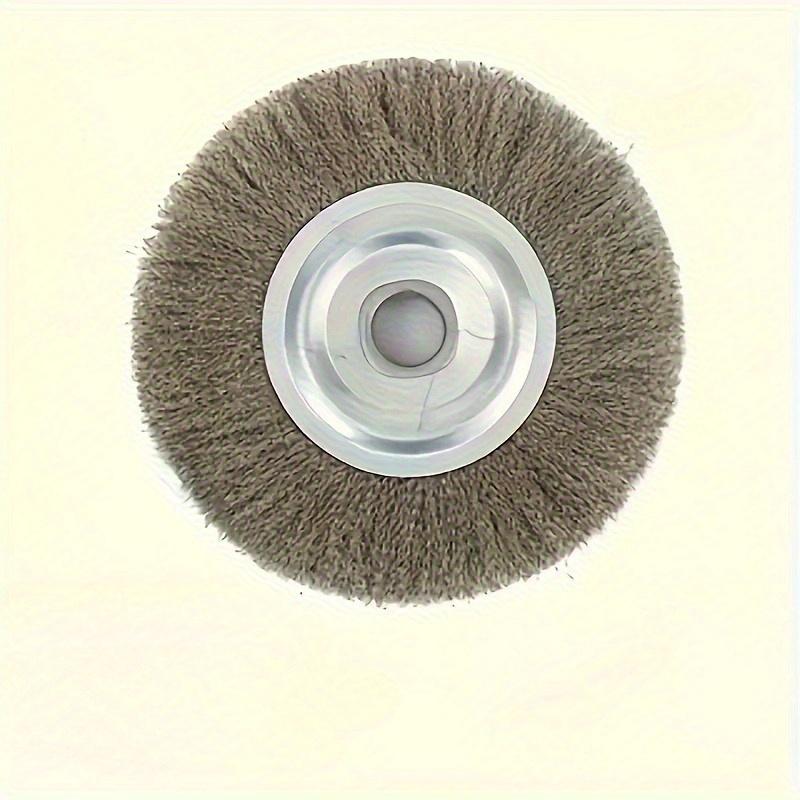 1/2pcs Carbon Steel Wire Brush Set, Suitable for Bench Grinders and Angle Grinders - Coarse Brushes for Polishing and Rust Removal,