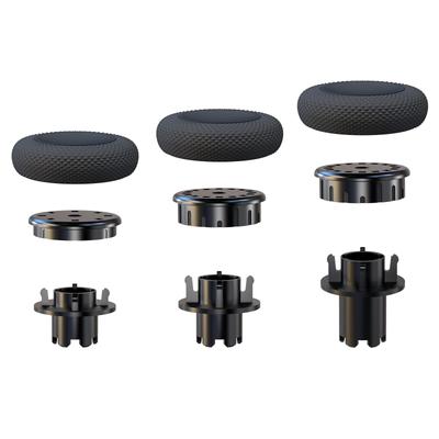 EXknight Height Adjustment Freak Thumbstick for DualSense Edge 1 Low Rise 1 Mid Rise 1 High Rise Controller, (2 Height), (4 Height), (4 Height)