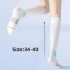 New Compression Fitness Long Tube Socks Elastic Anti-slip Sport Leg Pressure Sock Running Skipping Yoga Socks For Running Jump