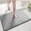 2026 New Floor Mat, Living Room Bedroom Bay Window Carpet, Kitchen Door Mat, Bathroom Absorbent Anti Slip Foot Mat