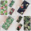 Monstera Flower Tropical Green Leaves SOFT Cell Phone Case for Samsung Galaxy S26 Ultra S25 S24 S23 S22 S21 S20 Note10 Cover