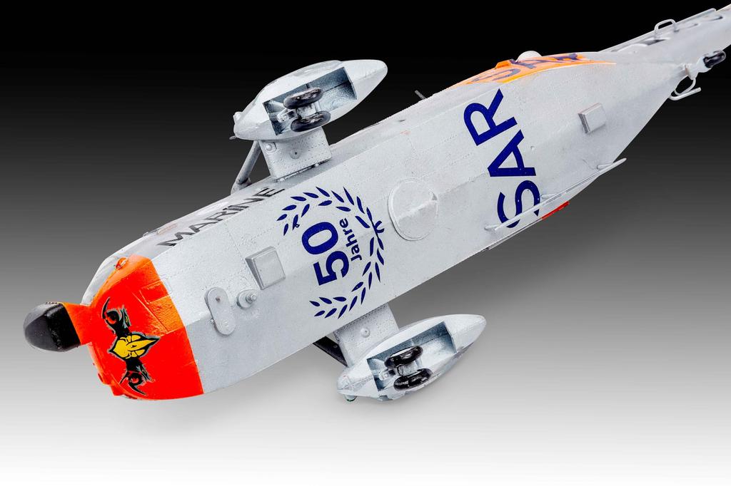 Deutscher Revell Westland Sea King Plastikmodellbausatz 03785 1/72 Mk.41 (Hubschrauber)