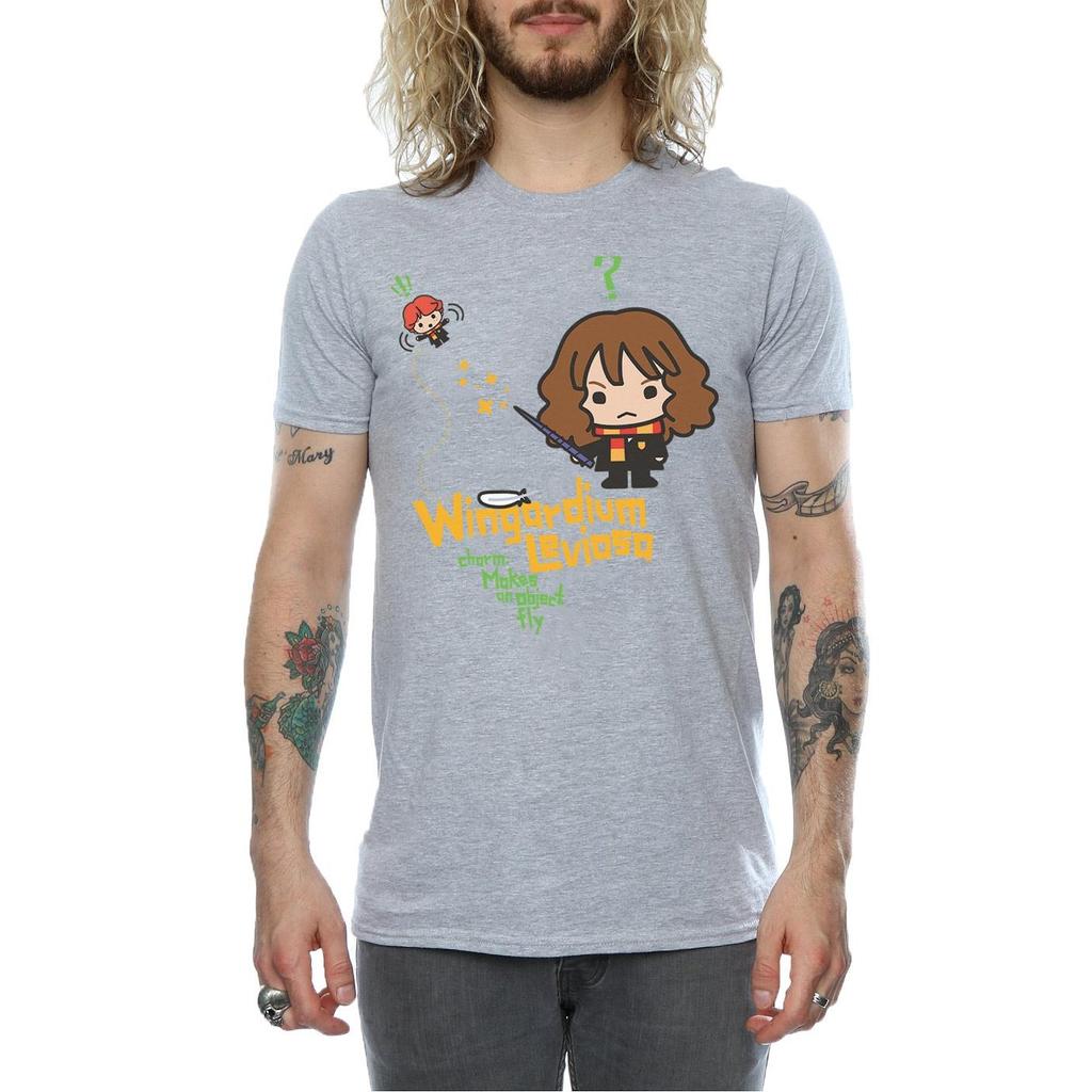 Harry Potter Mens Hermione Granger Wingardium Leviosa Junior T-Shirt