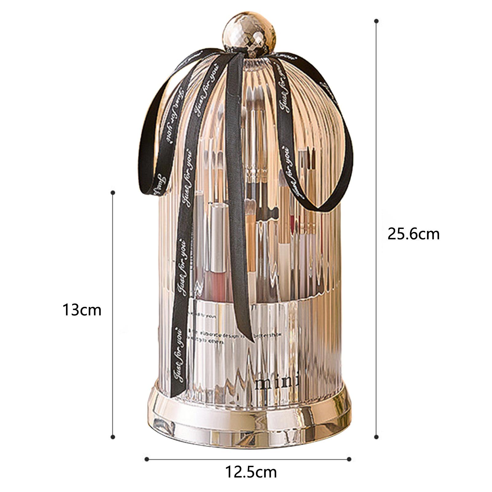 

Large-capacity Cosmetic Organiser, 360 Degree Rotatable Adjustable Cosmetic Storage Display Case, Easy Assembly Required