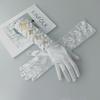 Elegant Bride's Long Gloves Satin Women Cosplay Gloves Full Finger Gloves  Dress-Up  Accessories