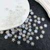 New Style Christmas Glitter Snowflake Nail Art Accessories