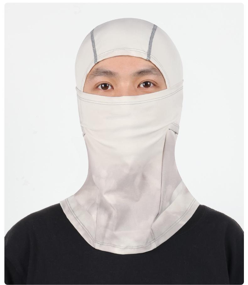 Color-Changing Thermal Winter Cycling Balaclava: Velvet-Lined, Windproof, Heat-Sensitive Ski Face Mask.