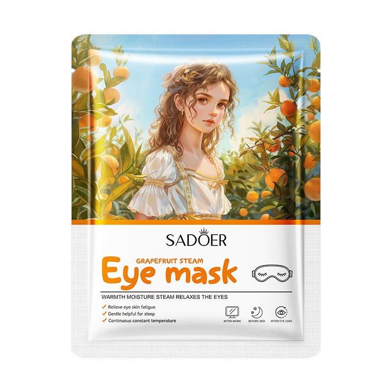 3pcs Yuzu rose steam eye mask, moisturizing and relieving dry eye eye eye mask skin care products