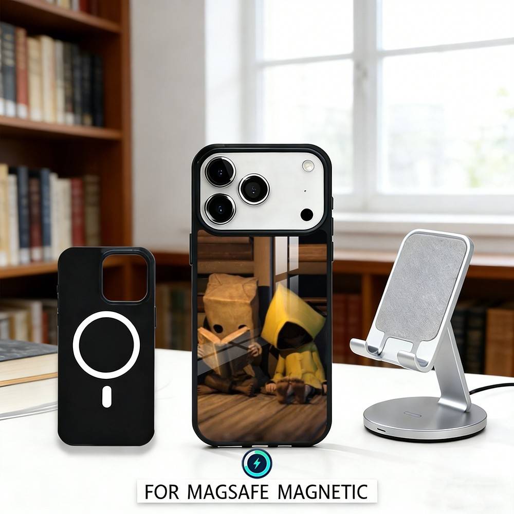 

B-Boxy P-Pal-Nightmare Phone Case For iPhone17,16,15,14,13,12,Pro,Max,Magnetic For Magsafe Wireless Charging iPhone12PROMAX
