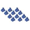12Pcs 3in Blue Metal Cowbell Noisemaker with Handle for Football Games Sporting Events Festival