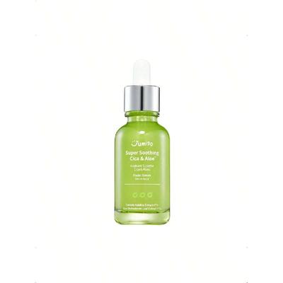 Jumiso Super Soothing Cica & Aloe Facial Serum 30ml, Moisturizing, Calming & Revitalizing, Korean Skincare, Vegan Cica Serum, Aloe Serum