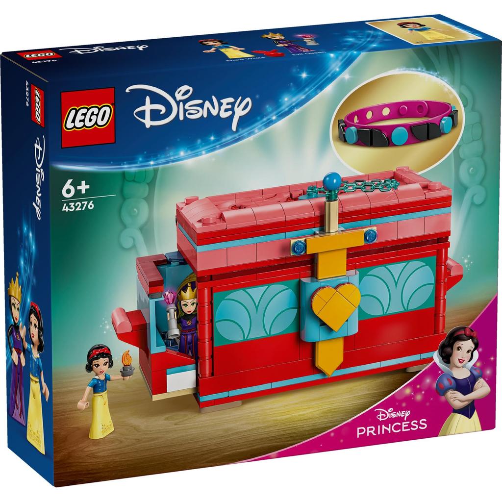 LEGO Disney Princezna Sněhurka Šperkovnice Hračka Dárek k narozeninám Blok Vzdělávací Vánoce Dívky Chlapci Děti 6 let 7 let 8 let 9