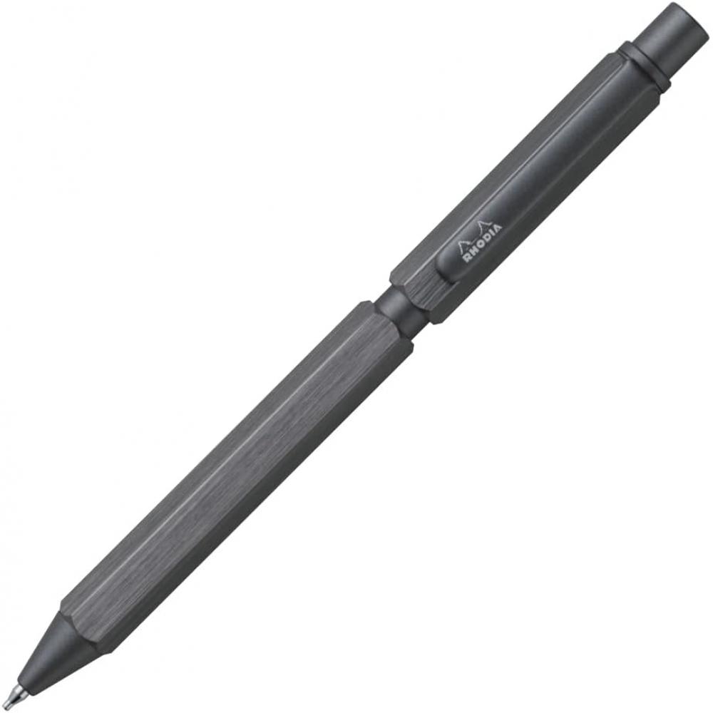 

Ручка-перо Rhodia Script Titanium Многофункциональная Шариковая 0,5 мм 2 Цвета Черный Красный