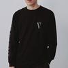 Vans Back Print Casual Sport Hoodie Unisex Tops Black VN0A4MUSBLK
