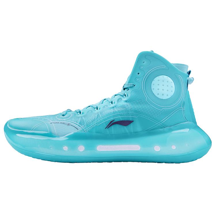

Li Ning YuShuai 14 Boom Basketball Shoes Men s High top Jadeite Blue ABAQ033-4 39