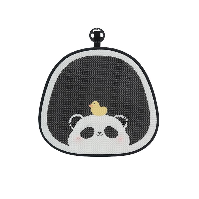 Blue Rain Honeycomb Panda Car Seat Cushion: Universal, High-End, All-Season Pad & Cover