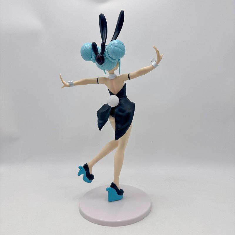 Hatsune Miku 30CM Bunny Girl Anime Figure 2D Model Ornament