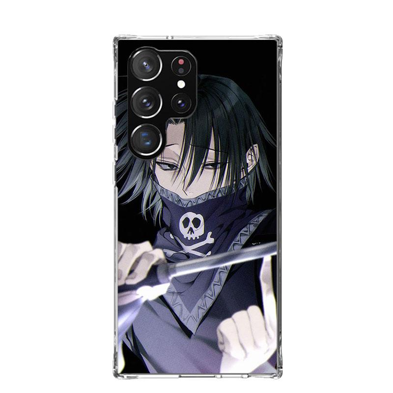 Huner X-Hunters Chrollo Shizuku Phone Case For Samsung Galaxy S26 Ultra S23 S24 S25 Edge S20 FE S21 S22 Plus Soft Print Shell Co
