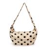 Korean Polka Dot Drawstring Crossbody Bag - Casual & Versatile Dumpling Style Shoulder Bag for Women