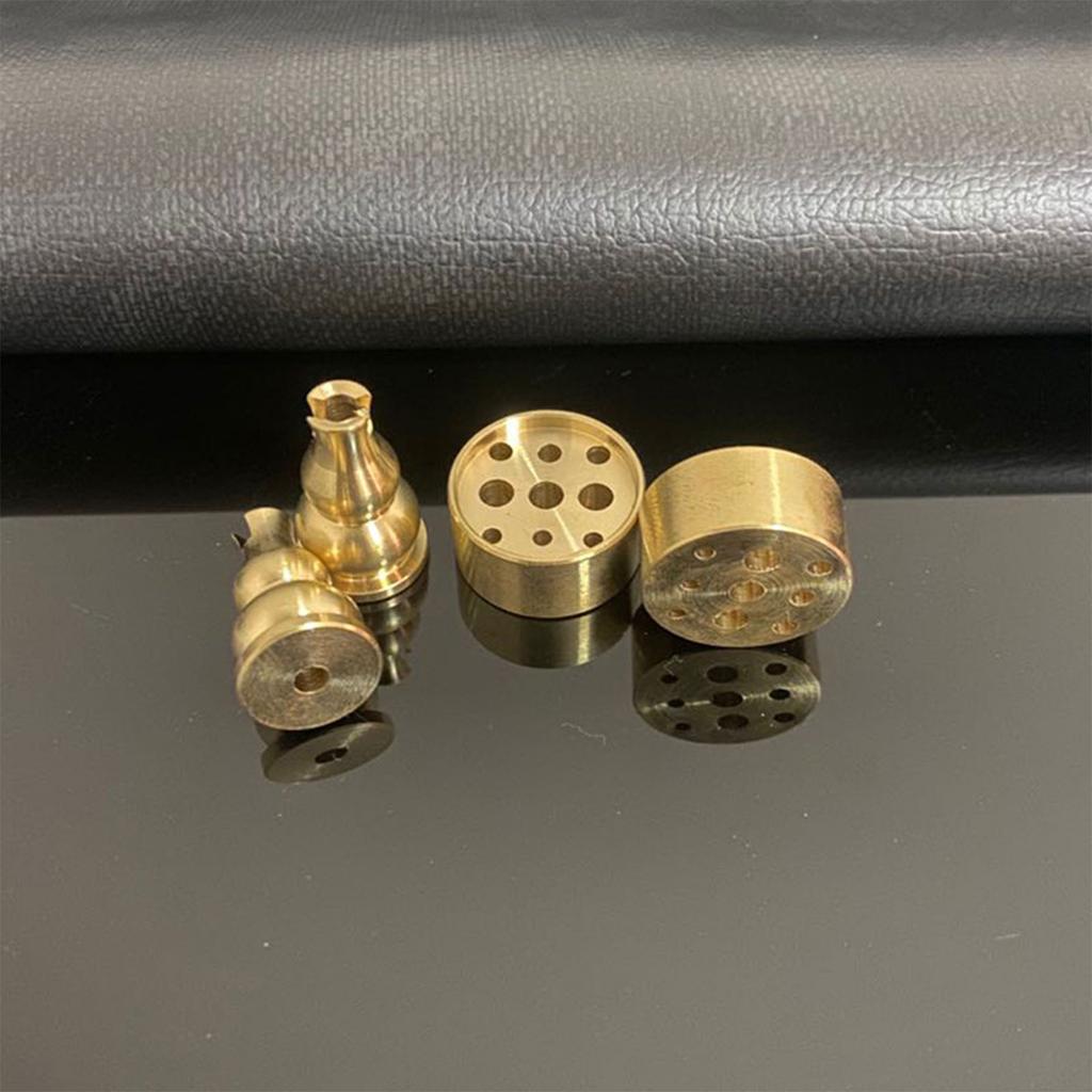 Incense Burners Metal Brass Incense Holder 9-Holes Incense Stick Holders Incense Base for Yoga Home Room Decoration