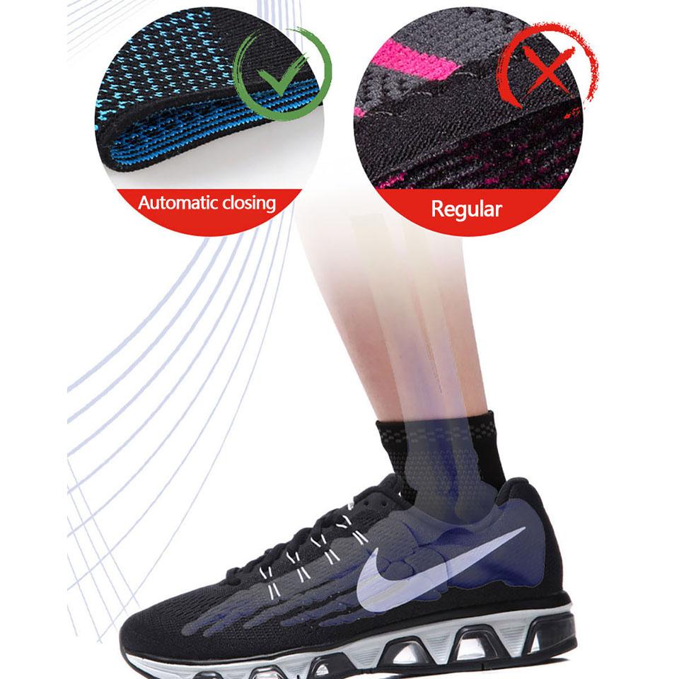 1Pcs Ankle Support Breathable Absorb Sweat Pressure Protection Joint Sprain Elastic Wrapping Knitted Nylon Ankle Guard Men Women