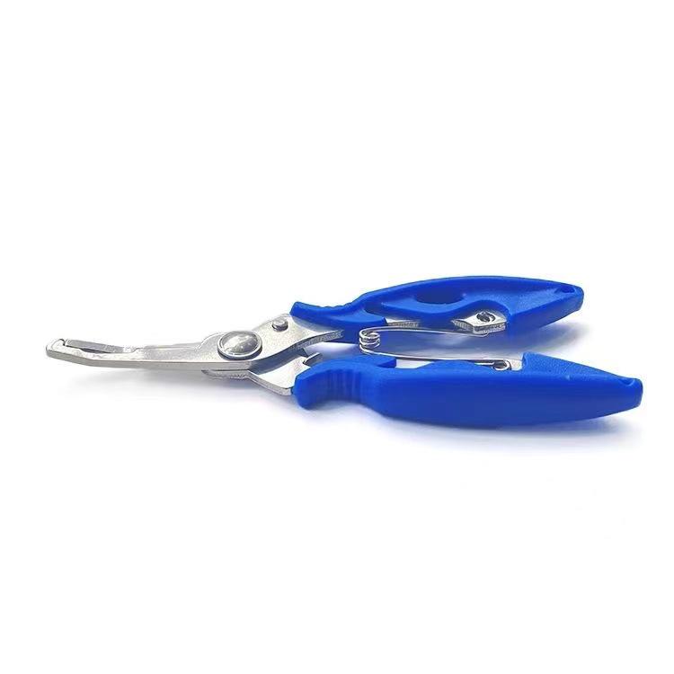 Multifunctional Stainless Steel Fishing Pliers - Line Cutter, Split Ring Opener, Hook Remover, Scissors
