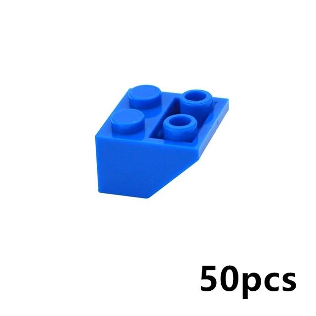 Sklon obrácený 2x1x3 Stavebnice Kompatibilní 2449 Technické díly DIY Sestavovací částice Skloněná plocha Obrácené cihličky MOC Hračky
