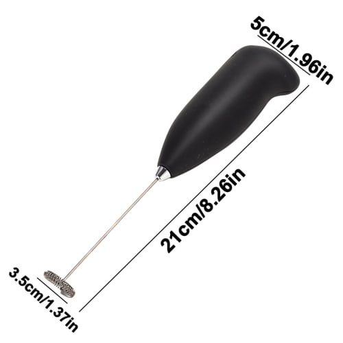 Ultra-Lightweight Handheld Milk Frother, Mini Electric Mixer for Coffee, Cappuccino, Latte, Matcha, and Hot Chocolate