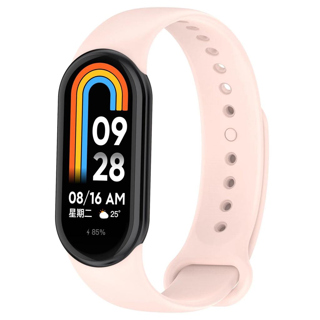 Weiches Silikon-Uhrenarmband für Xiaomi Smart Band 10 NFC Smartwatch Ersatzarmband Sportarmband correa Mi Band 8/9 Zubehör
