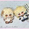 10 cm Peluche Genshin Impact Lumine Giocattoli Peluche Cosplay Aether Bambole Peluche Ciondolo Decorativo per Zaino Portachiavi Regalo