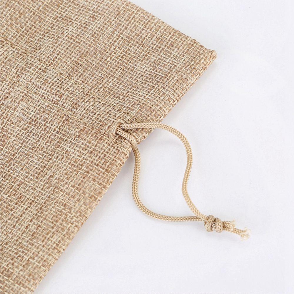 750ml Gift Burlap Linen Party Decoration Wine Bags Wine Bottle Covers Packaging Bag Champagne Pouch