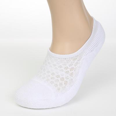 Inpara Men's Dot Sneaker Socks (White) (M)/Socks