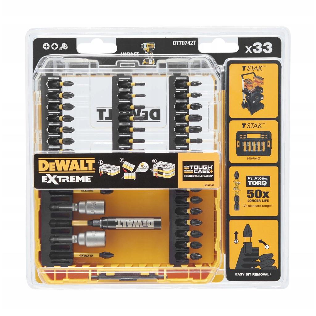 Dewalt FlexTorq Screwdriver Bit Set  (Pack of 33)