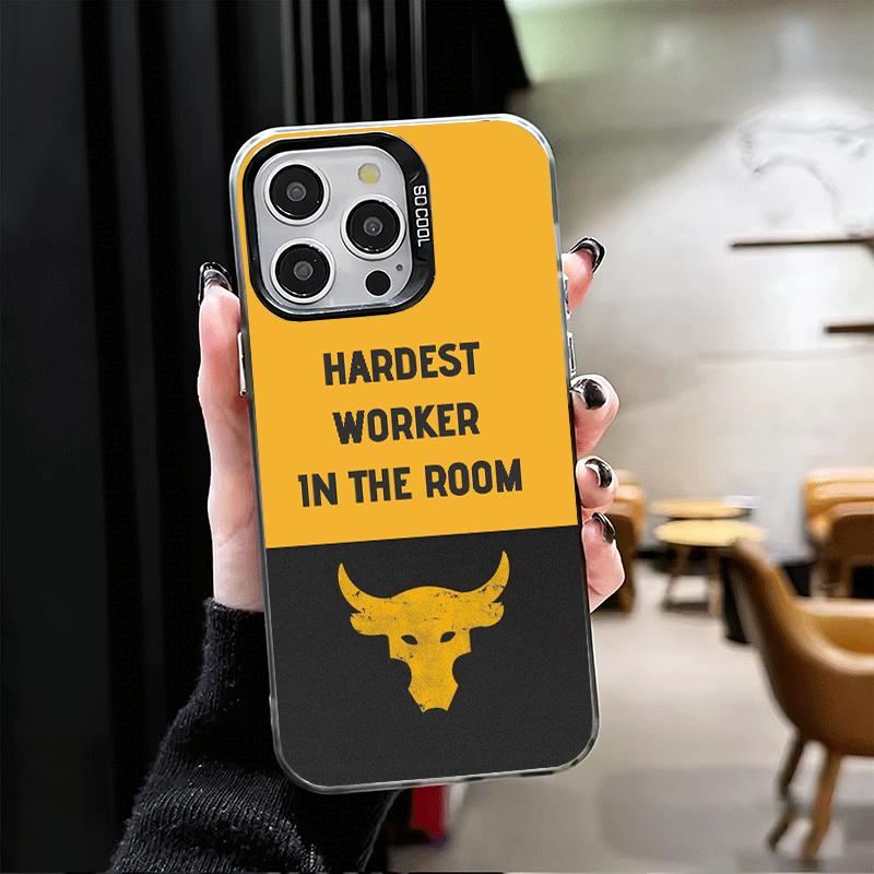 The Rock Dwayne Johnson Shockproof Phone Case for iPhone 17 Air 16 16E 15 Pro Max 14 Plus 13 Mini 12 Back Cover Anti Fall Fundas