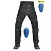 Mens All-Season Motorcycle Riding Pants With Integrated Armor Waterproof Stretch Waistband Protective Gear