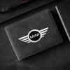 For BMW M 1Pcs Car Emblem Driver License Cover ID Credit Card Holder For BMW Mini Cooper R56 R50 R53 F56 R60 2011 2012 2013 2018