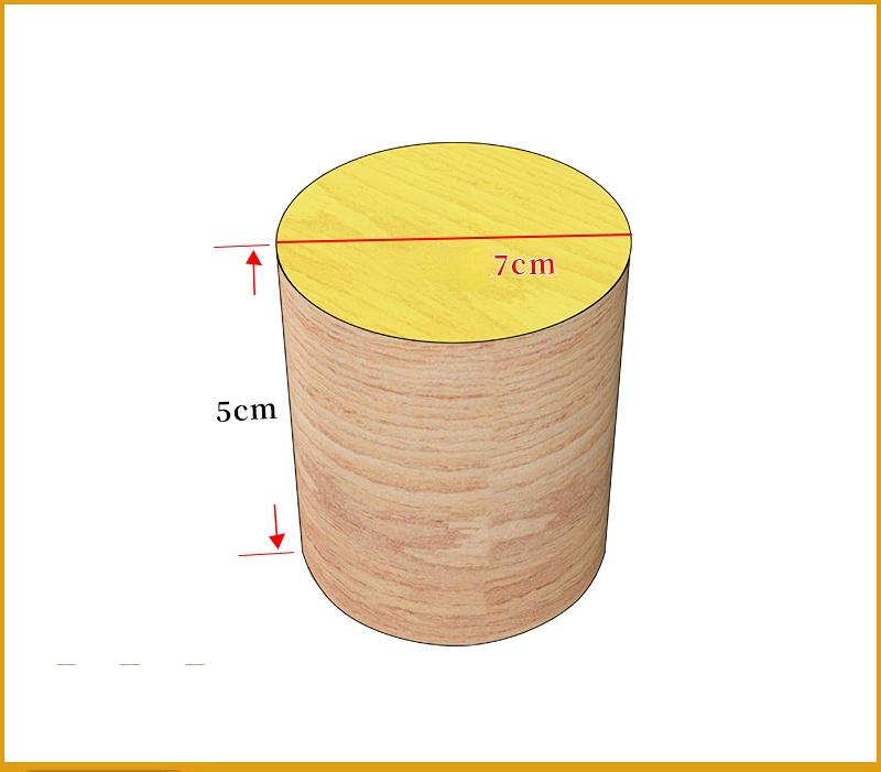 Solid Wood Furniture Heighten Legs Cabinet Sofa Table Chair Bed End Table Feet Mat Furniture Increased Pad Round Pine Wood
