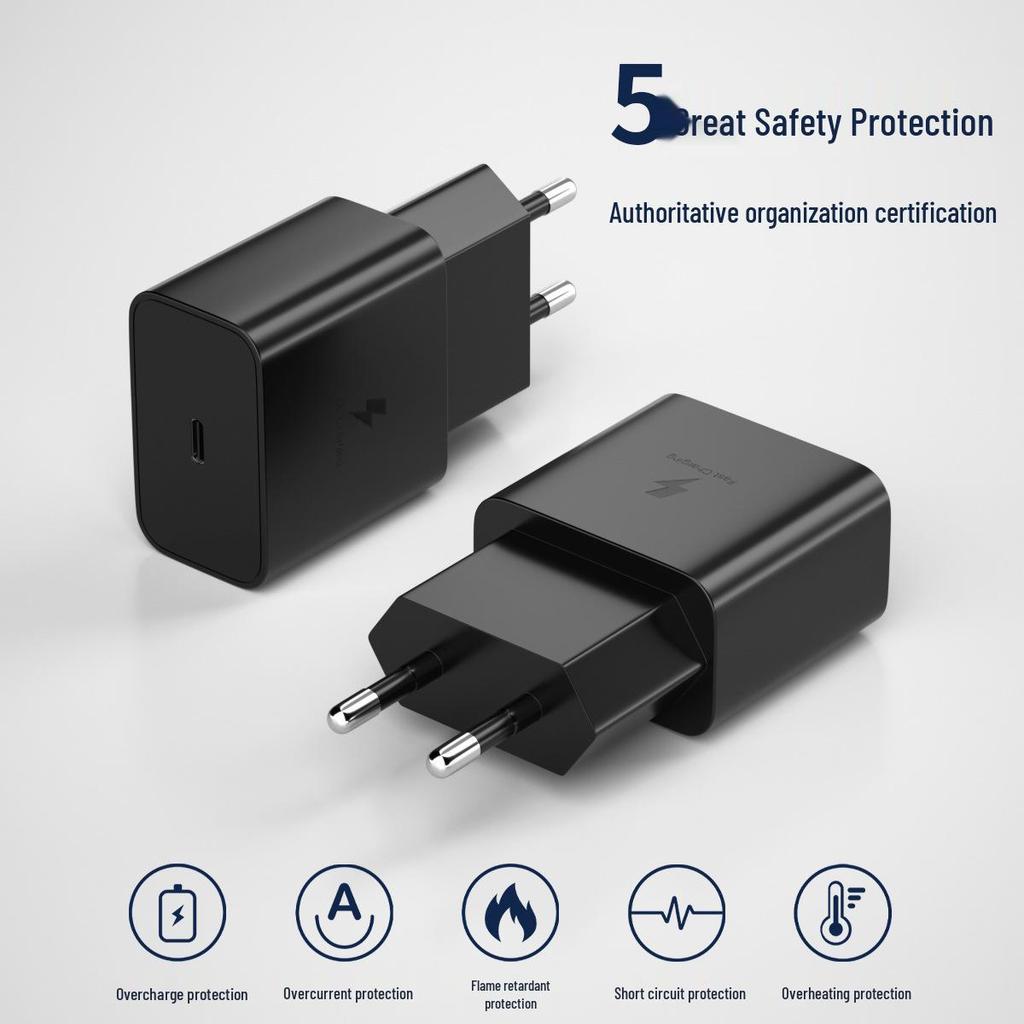 15W Fast Charger for Samsung - Compatible with S8, European & American Standard
