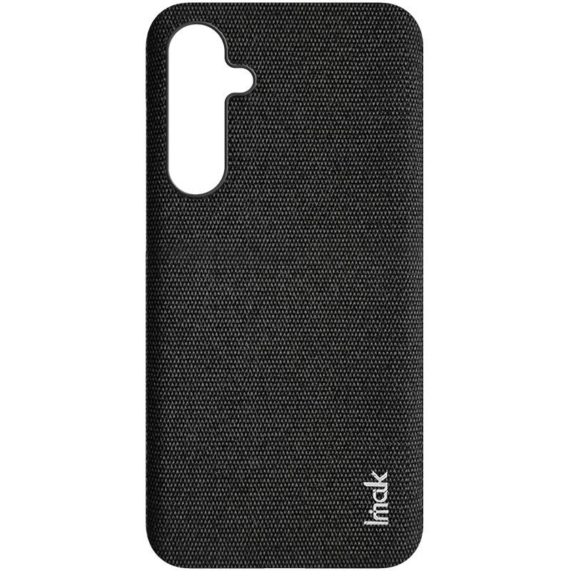 IMAK Ruiyi Series for Samsung Galaxy S23 FE Case Cloth Texture Leather Coated PC Cover