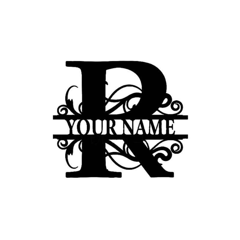 Multipurpose Letters Sign Wrought Iron Decor Ornament Crafts Supplies for Indoor Outdoor Garden Yard Decoration Gift