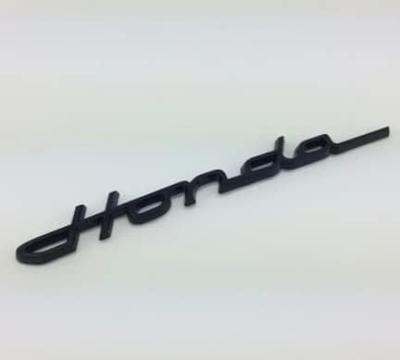 Honda Classic Emblem Svart Kursiv 215mm x 23mm Honda Monkey Gorilla Ape Sharie Ducks Dio Zoomer Little Cub