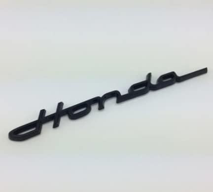 Honda Classic Emblem Black Cursive 215mm x 23mm Honda Monkey Gorilla Ape Sharie Ducks Dio Zoomer Little Cub