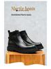 Men's Chelsea Boots 2025: Genuine Leather, Height-Enhancing, Thick Sole Martin Boots for Autumn/Winter